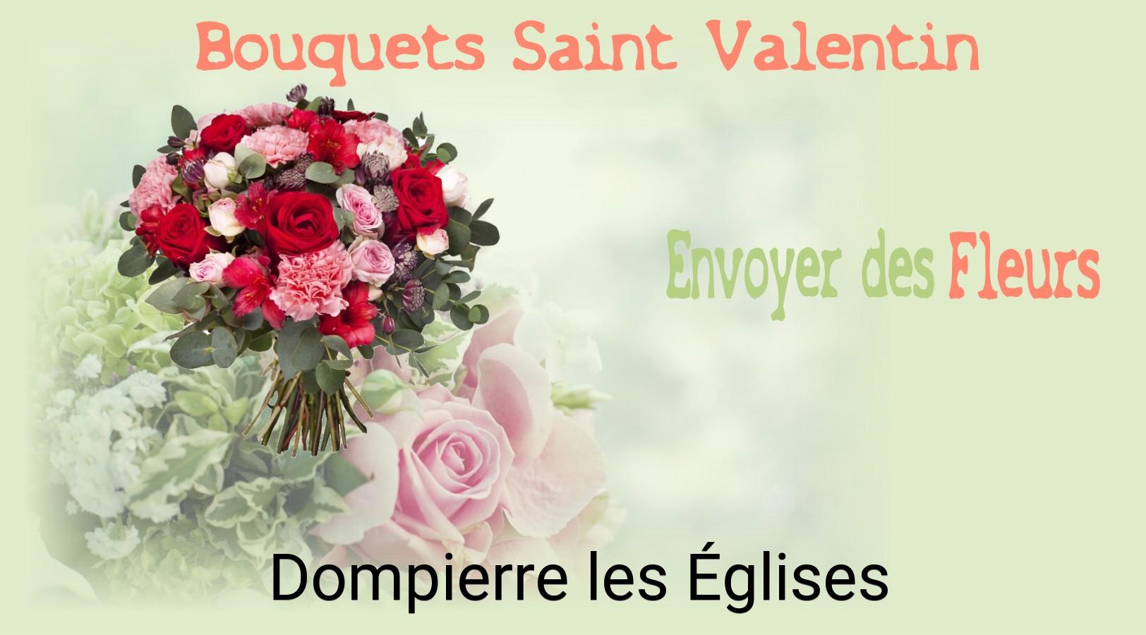 Roses de Saint-Valentin livrées à Dompierre-les-Églises